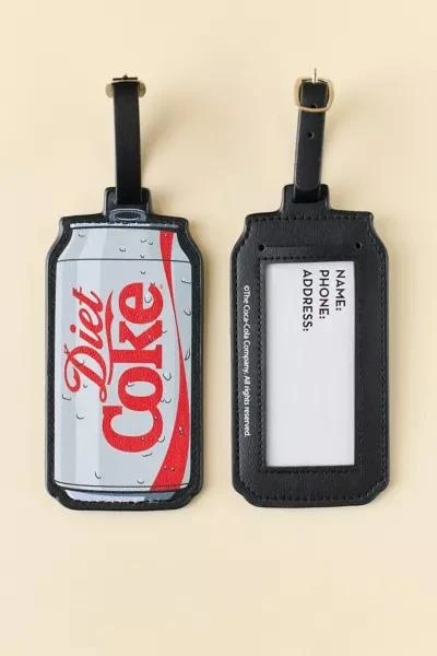 Urban Outfitters Coca-Cola Can Shape Luggage Tag Set 1