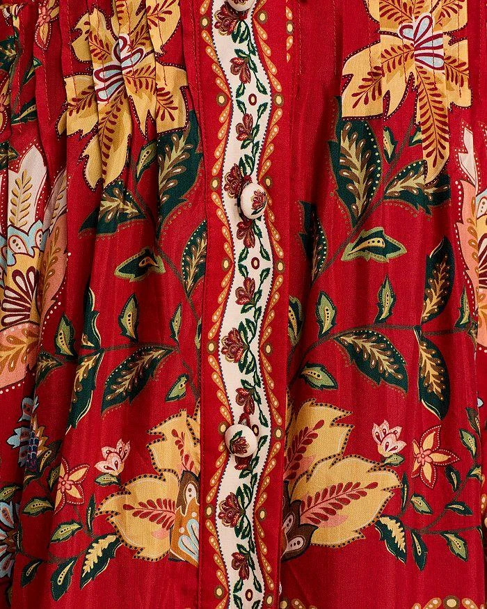 Farm Rio Garden Delight Midi Dress 6