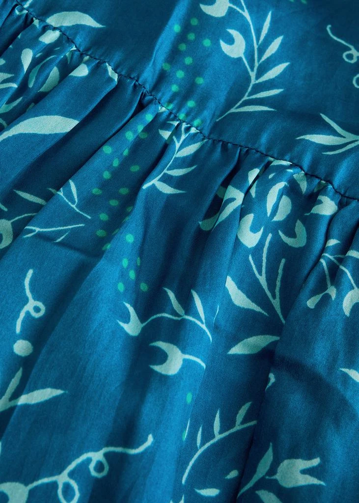 Hannah Artwear Emilia printed silk maxi wrap dress 5