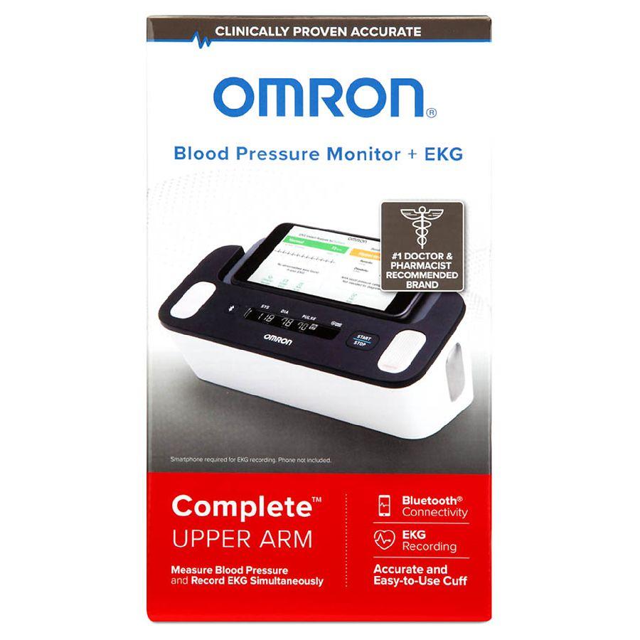 omron Complete Wireless Upper Arm Blood Pressure Monitor + EKG (BP7900)