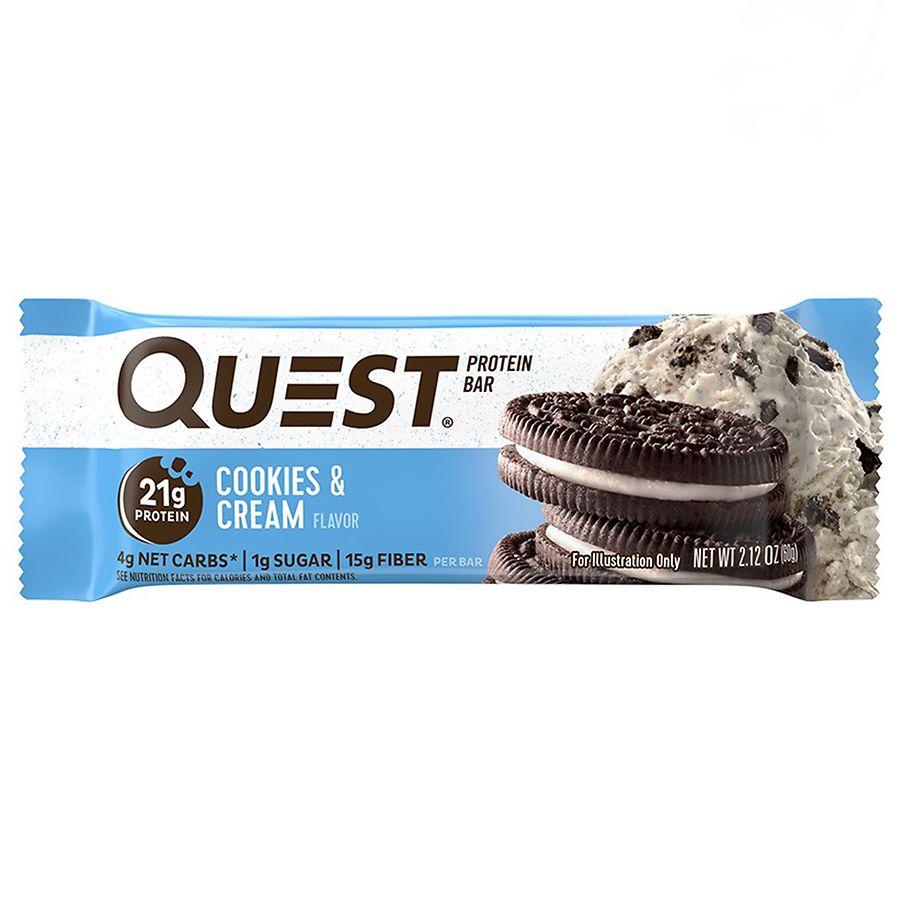 Quest Nutrition Protein Bar Cookies & Cream