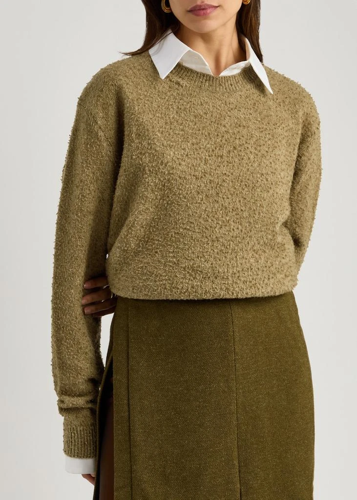MAISON MARGIELA Textured wool-blend jumper 5