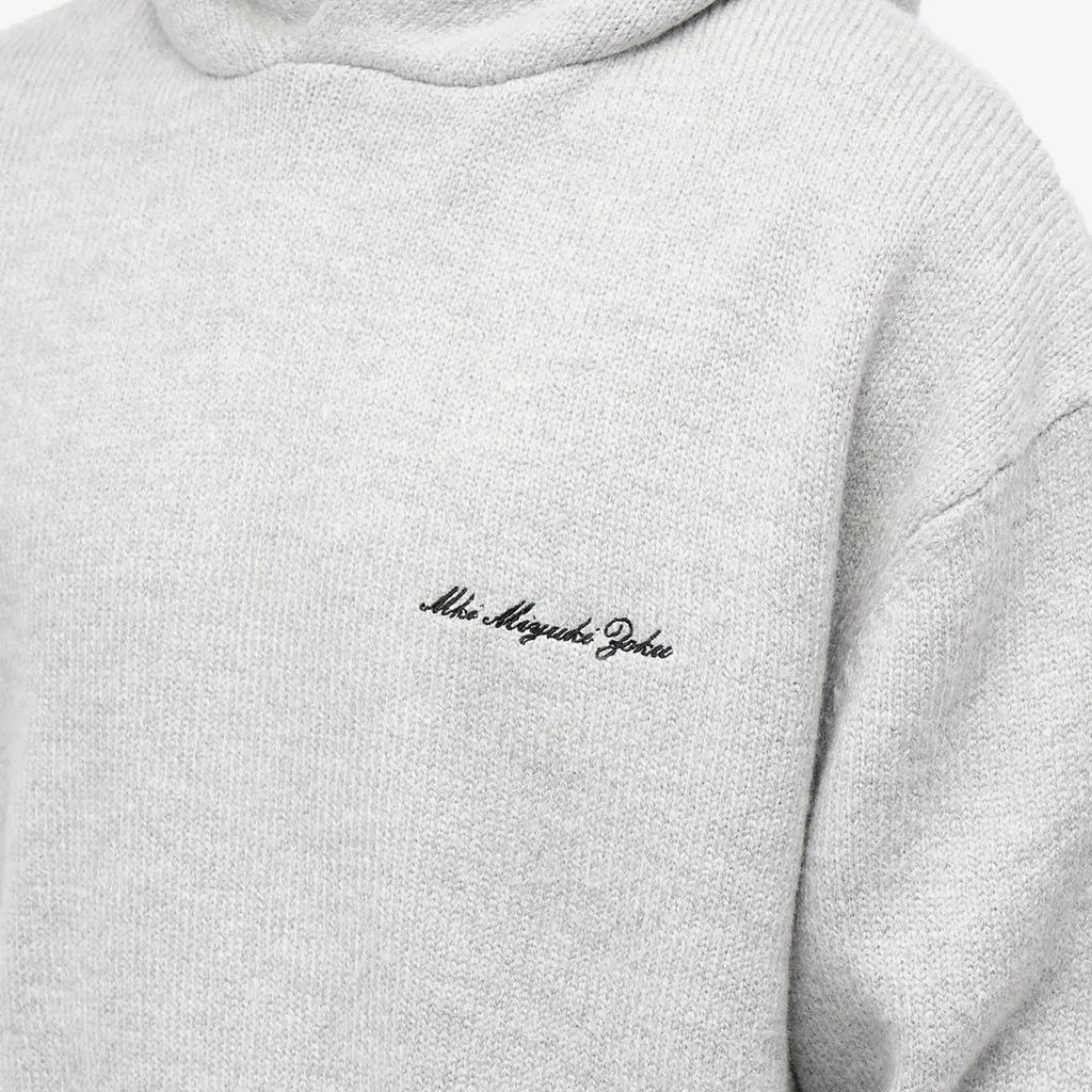 MKI MKI Mohair Blend Knit Hoodie 5