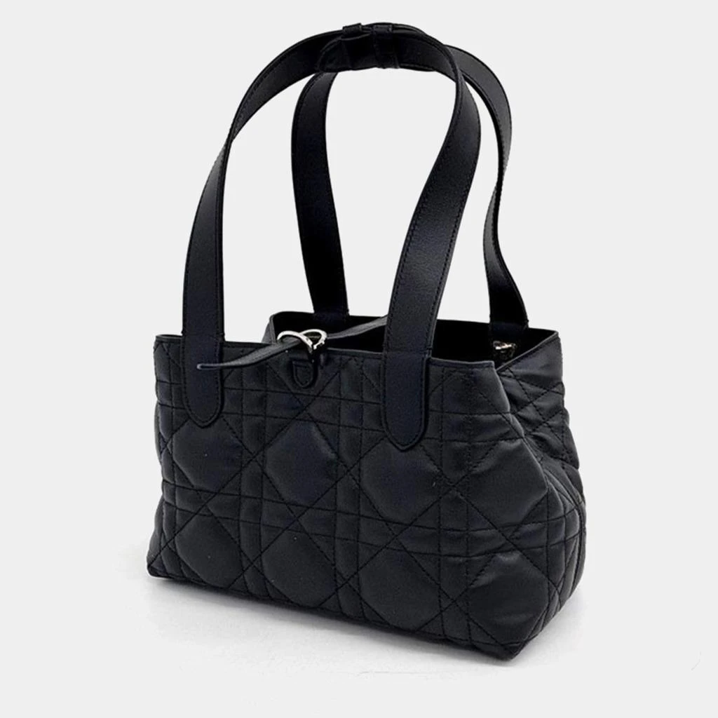 Dior Dior Black Leather Small Toujours Tote Bag 2