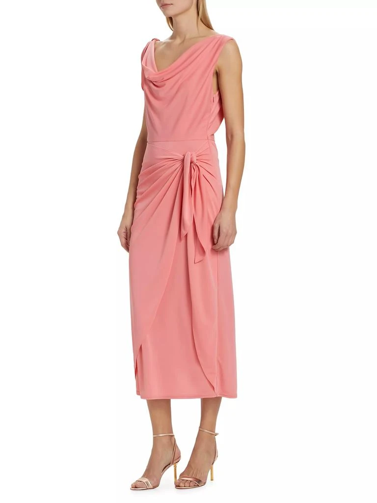 Cinq à Sept Odin Jersey Draped Midi-Dress 2