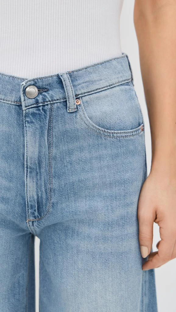 DL1961 DL Aura Hepburn Wide Leg High Rise Jeans 5