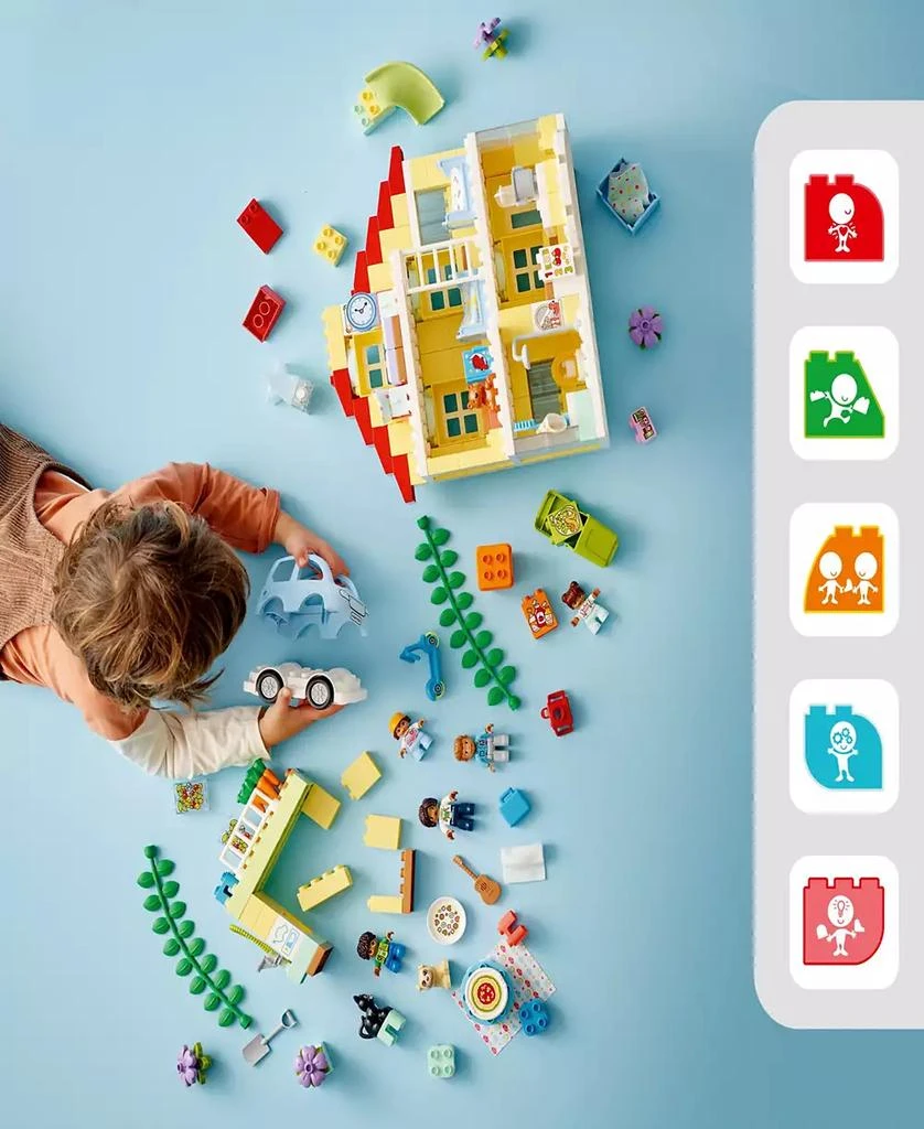 LEGO DUPLO Town 10994 3-in-1 Family House Toy STEM Home Building Set 2