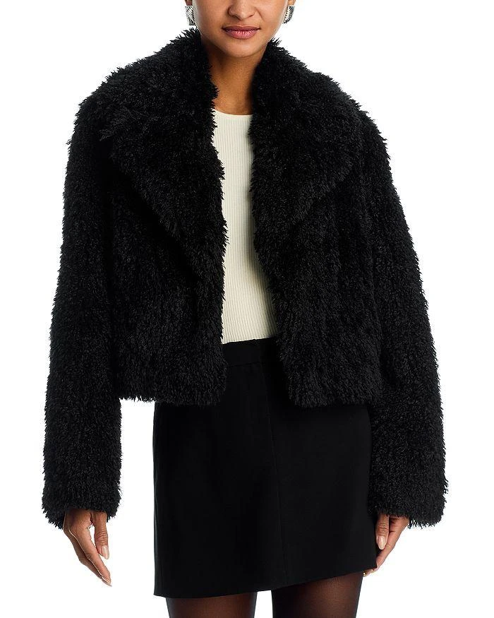 STAND STUDIO Samara Faux Fur Jacket 1