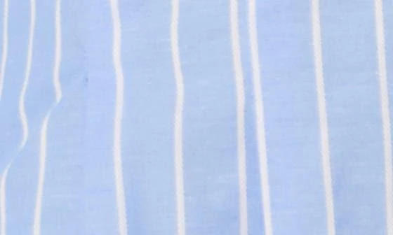 Joe's Stripe Pleated Cotton Button-Up Shirt 4