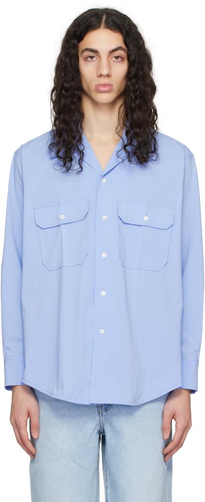 Recto Blue Fold Shirt