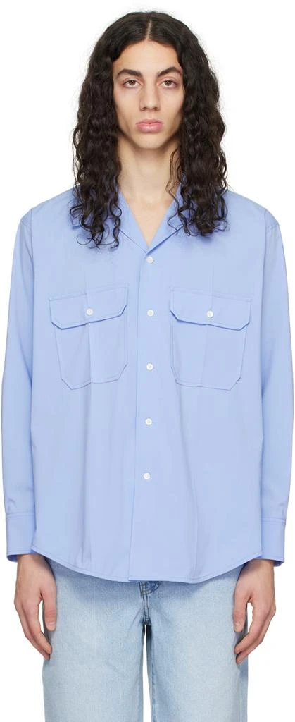Recto Blue Fold Shirt 1