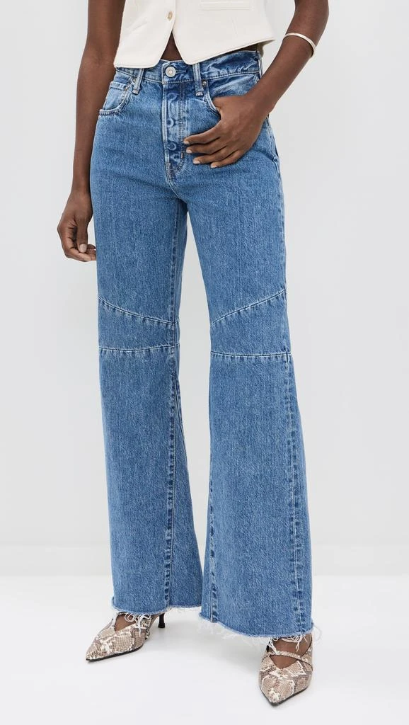 MOUSSY VINTAGE MV Riviera Switching Flare Jeans 6