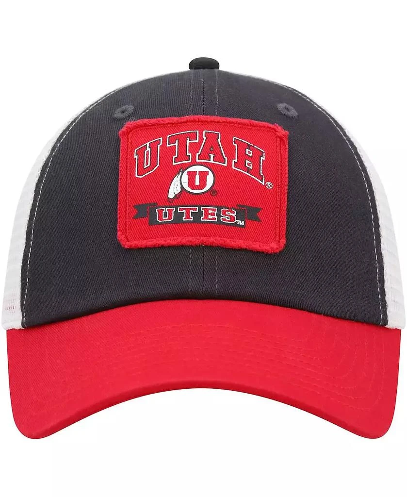Colosseum Men's Charcoal Utah Utes Objection Snapback Hat 2