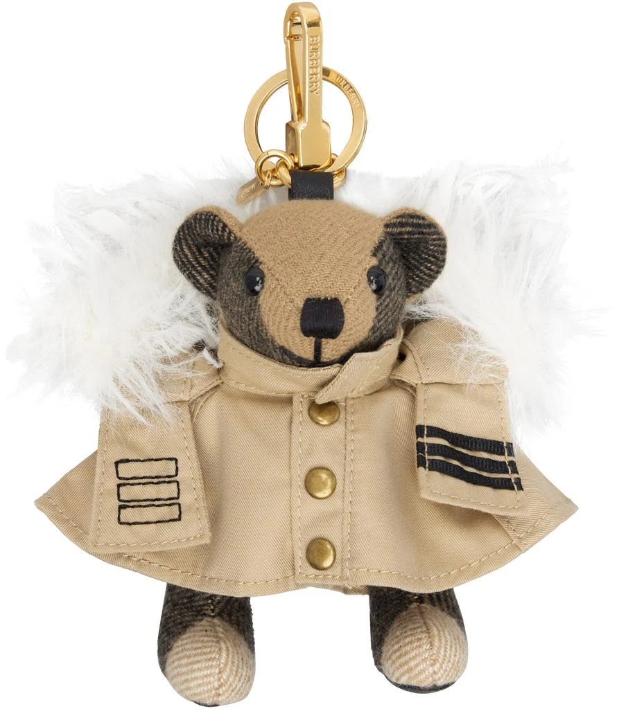 Burberry Brown Thomas Bear Charm Keychain