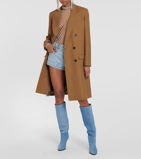 Isabel Marant Ririo denim knee-high boots 2