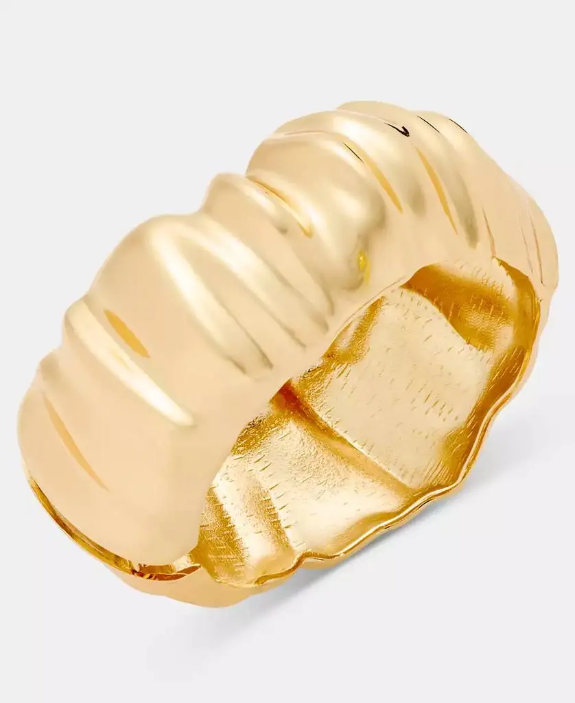 INC International Textured Bangle Bracelet, Macy's Exclusive