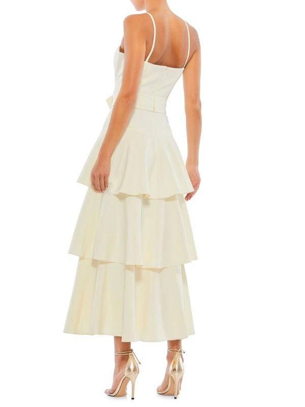 Mac Duggal Belted Ruffle Midaxi Dress 2