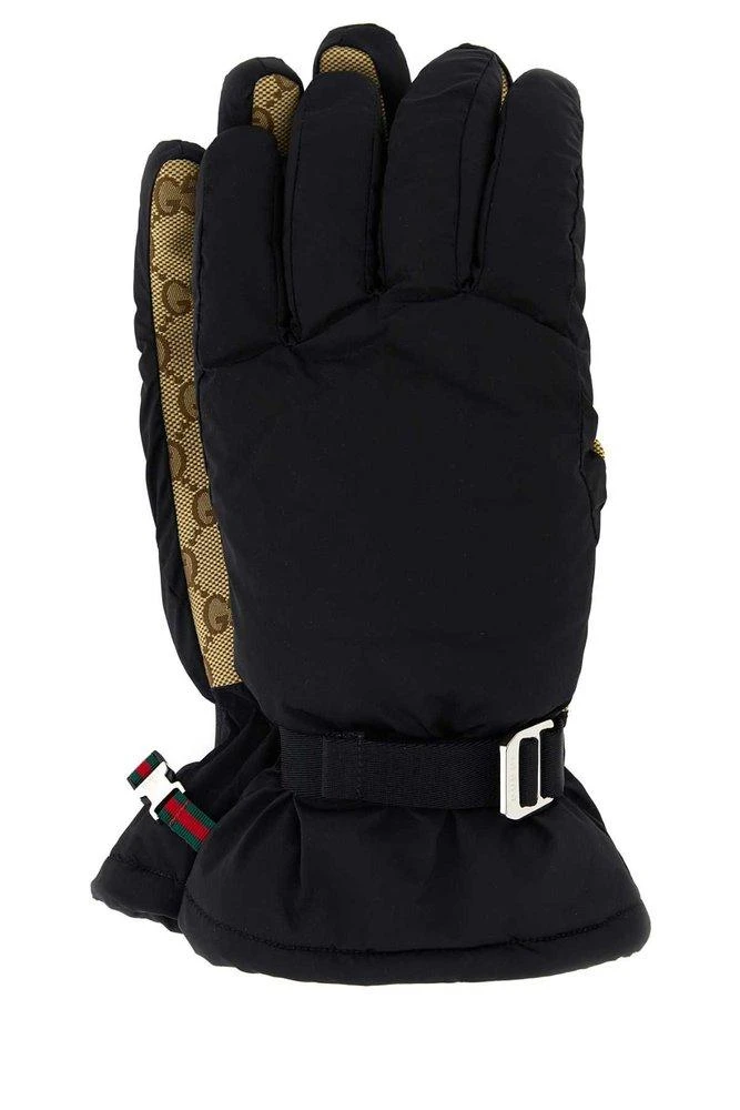 Gucci Gucci Buckle Detailed Gloves from Cettire