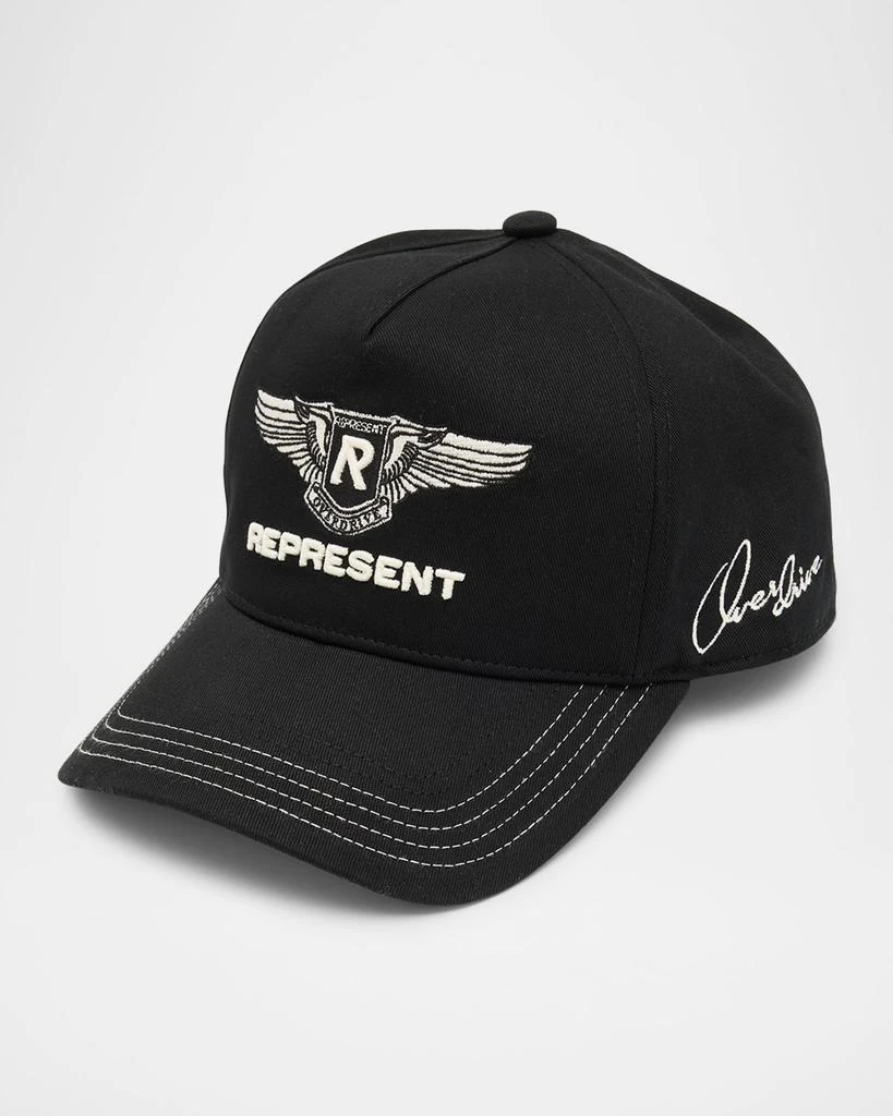 Represent Men's Overdrive Badge Five-Panel Baseball Cap 1