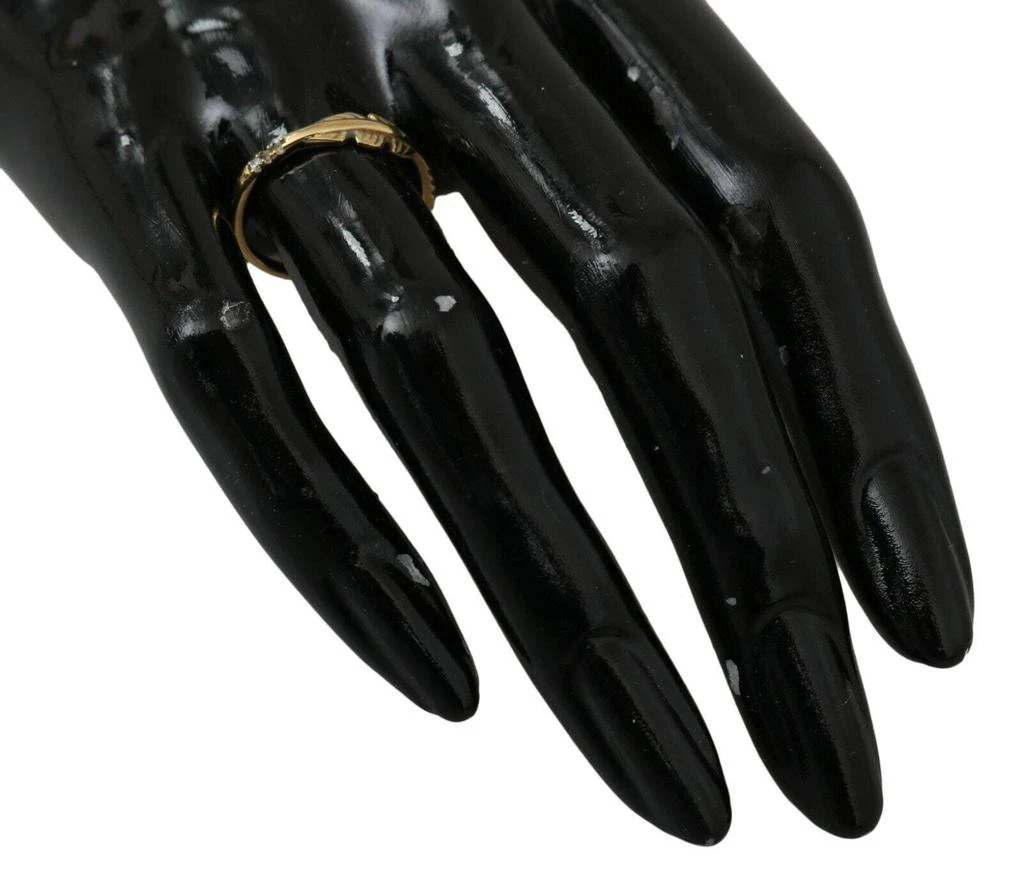 Nialaya Nialaya Gold Feather Clear CZ 925 Silver Women 5