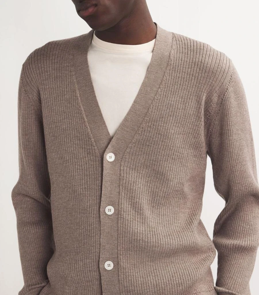 Officine Generale Merino Wool Miles Cardigan 6