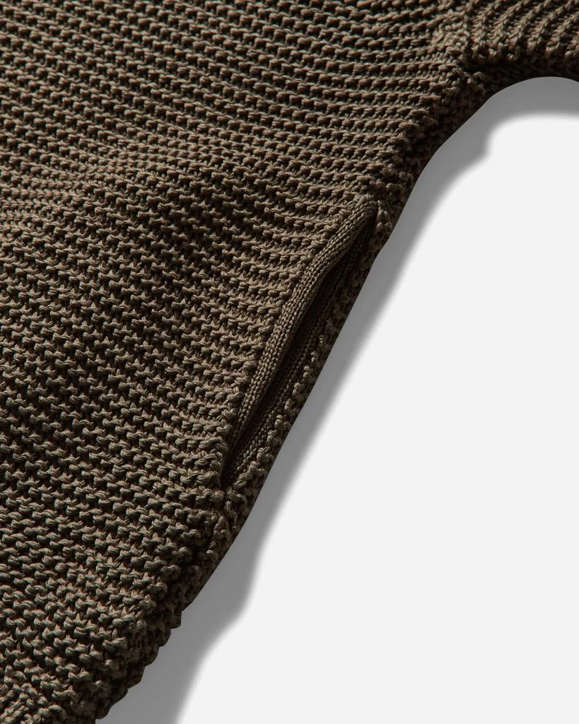 Cav Empt Men's Cotton Zip Up Knit Khaki 3