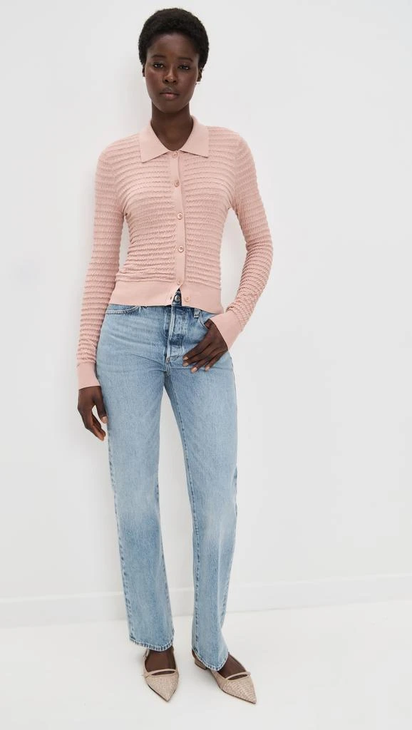 FRAME The Smocked Cardi 4