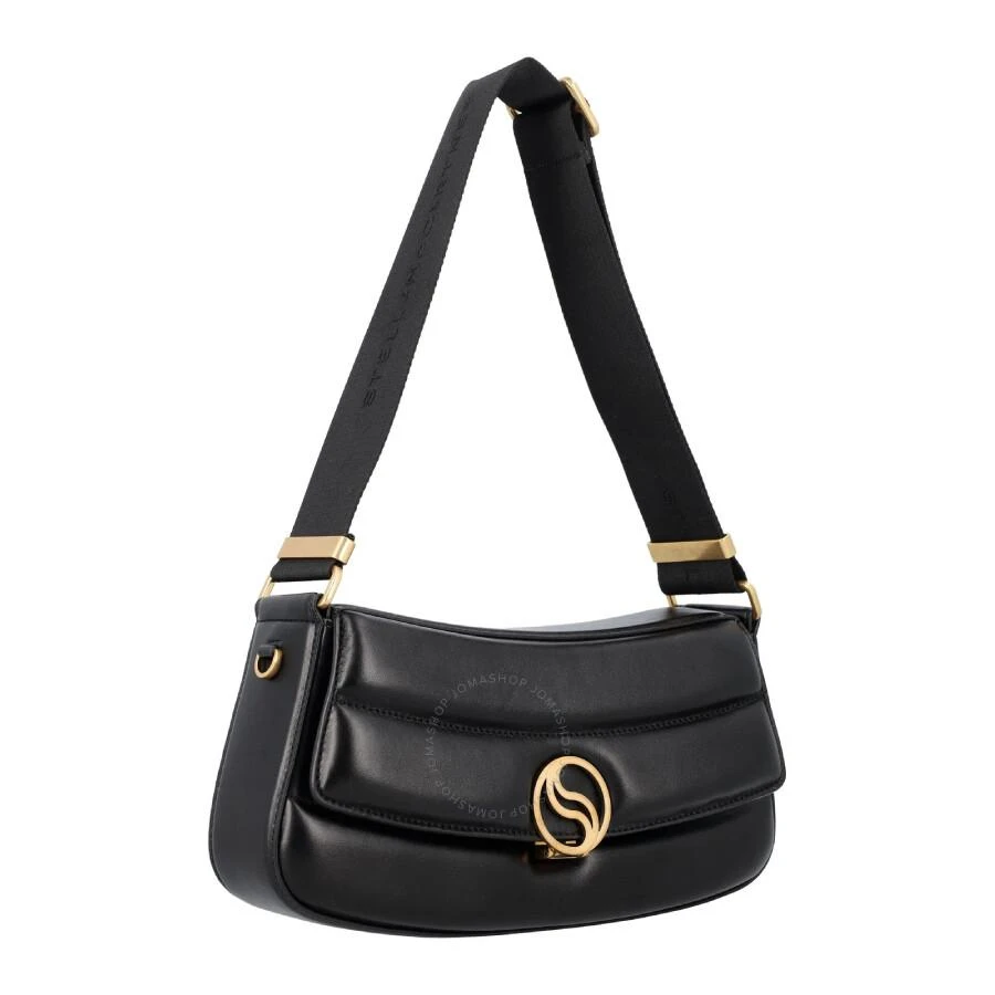 Stella McCartney S-Wave Logo Plaque Padded Shoulder Bag 3