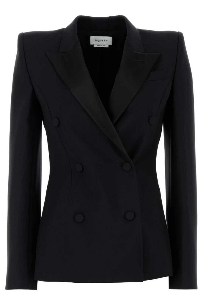 Alexander McQueen Alexander McQueen Stacked Shoulder Double-breasted Jacket 1