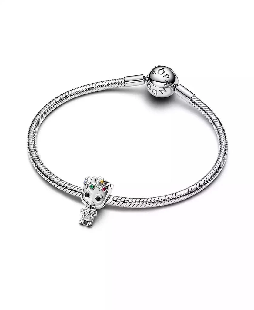 PANDORA Sterling Silver Marvel Groot Star Charm 2