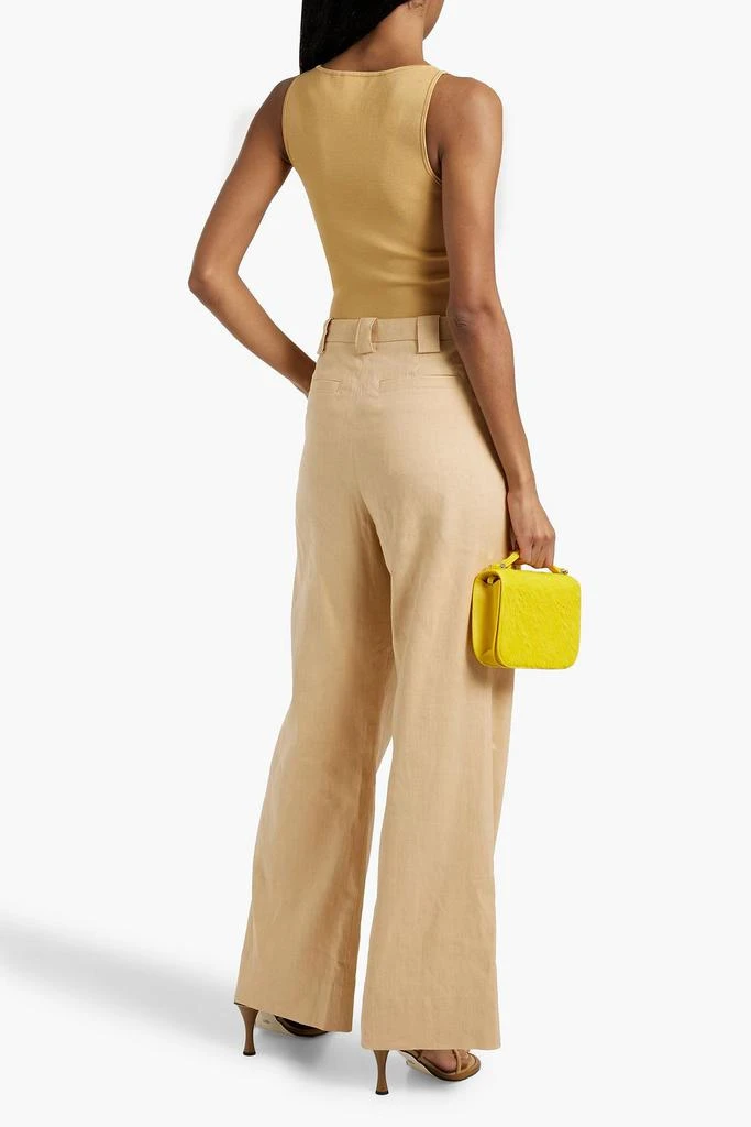 A.L.C. Tommy linen-blend wide-leg pants 3