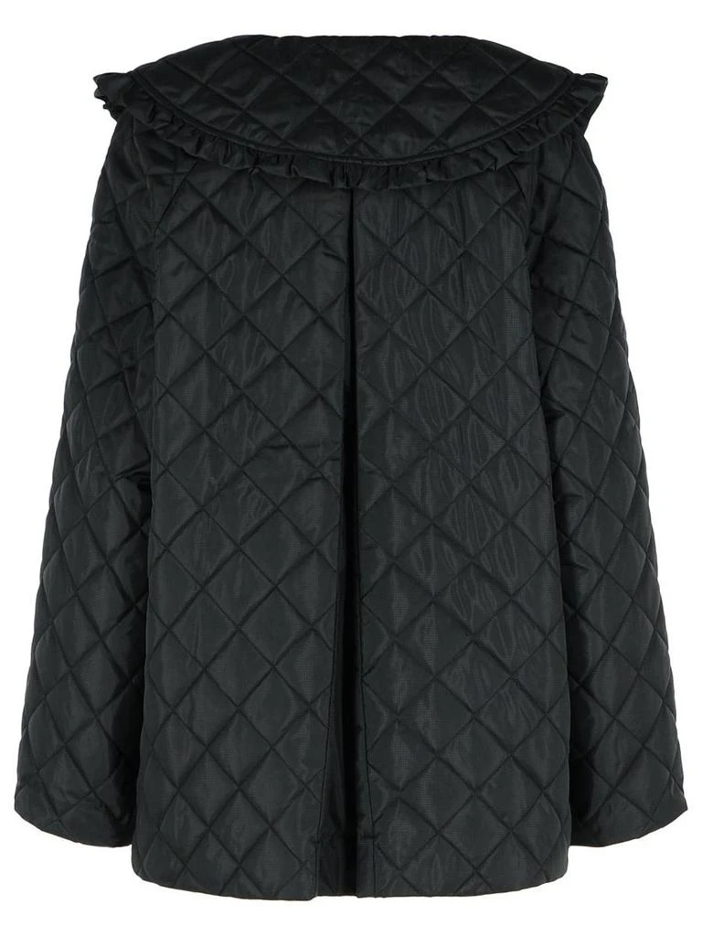 Ganni Ganni 'Quilt' Black Nylon Jacket 3