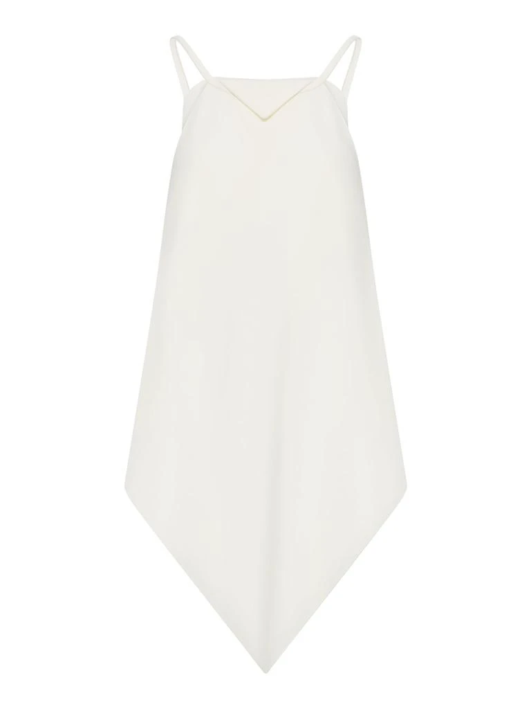 Balenciaga WOMEN`S SCARF TOP IN IVORY