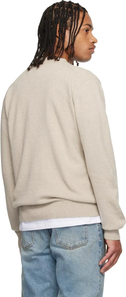 Balmain Beige Eco-Cashmere Cardigan 3