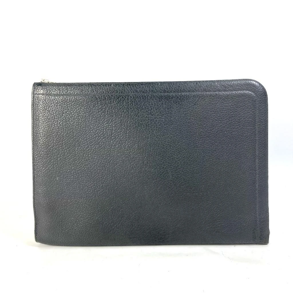 Hermes Leather Clutch Bag (Pre-Owned)