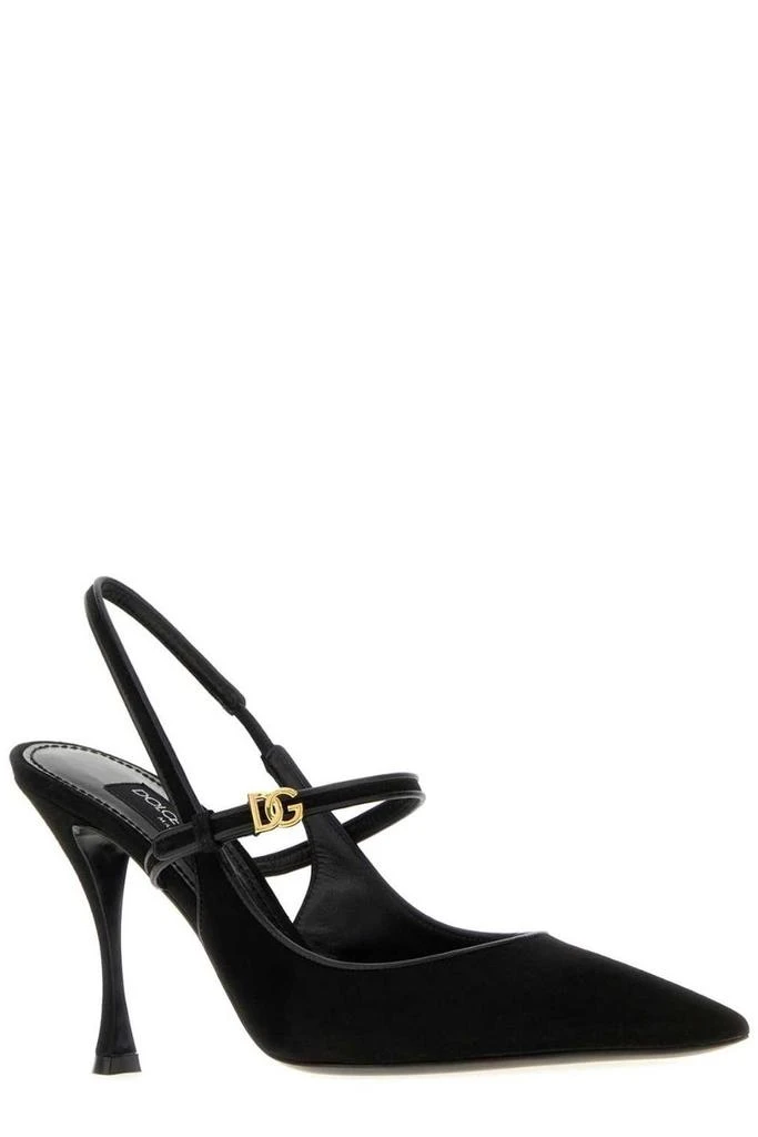 Dolce 
Gabbana Dolce 
Gabbana Pointed Toe Slingback Pumps 2