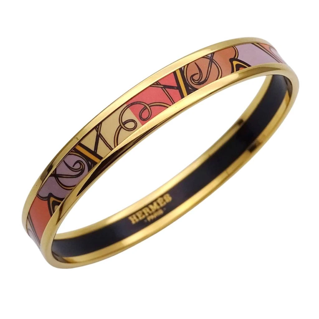 Hermes gold Metal Bangle (Pre-Owned)