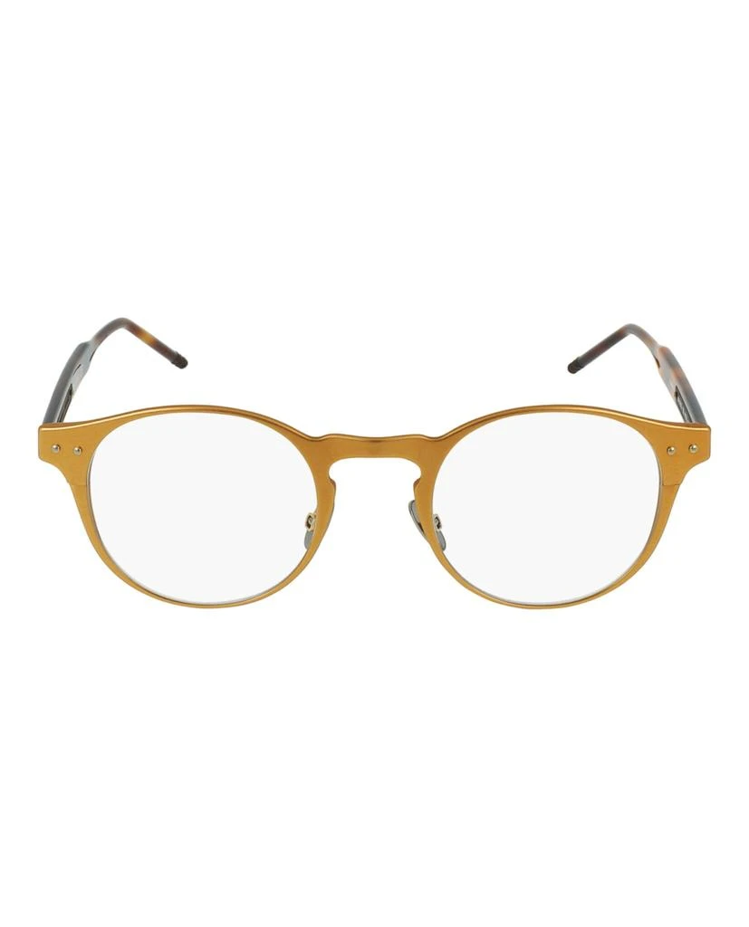 Bottega Veneta Round-Frame Alluminium Optical Frames 1