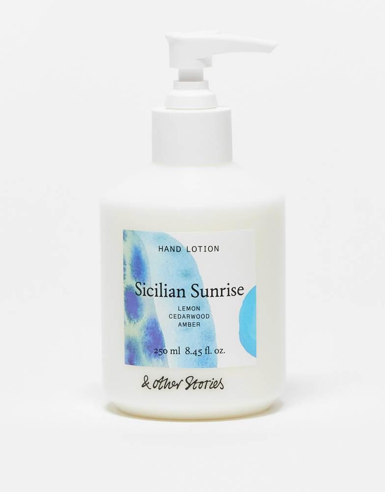 & Other Stories & Other Stories hand lotion in sicilian sunrise