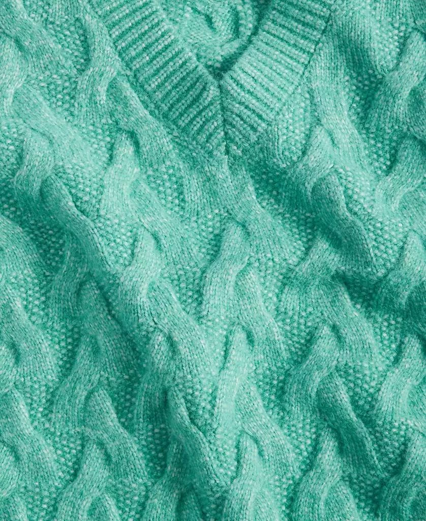 On 34th Women's Extended Shoulder Cable-Knit Sweater Vest, Created for Macy's 3