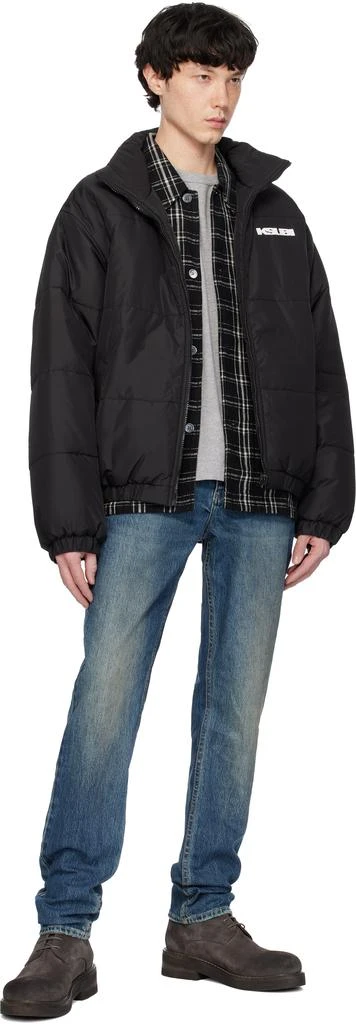 Ksubi Black Sott Puffer Reversible Jacket 5
