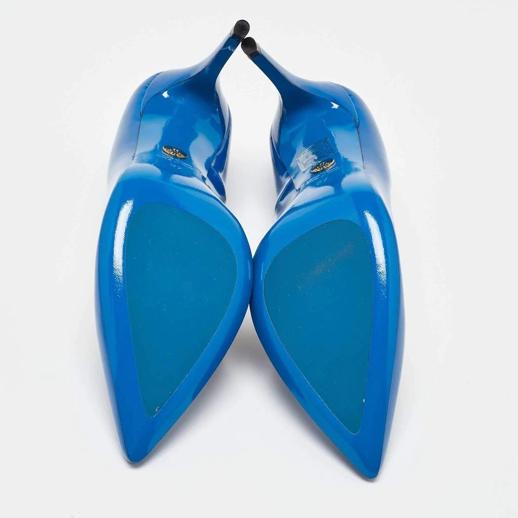 Loriblu Loriblu Blue Patent Leather Pumps Size 37 6