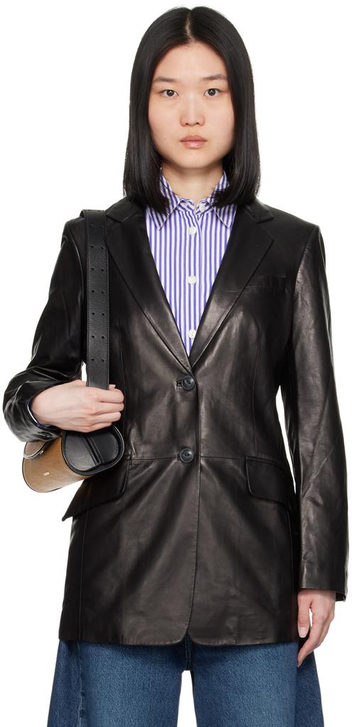 Rag & Bone Black Sedona Leather Jacket - Jackets - Compare