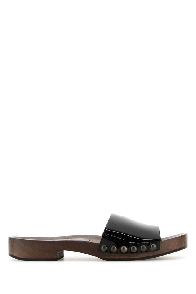 Miu Miu FUCHSIA LEATHER CLOGS - Sandals - Compare Prices