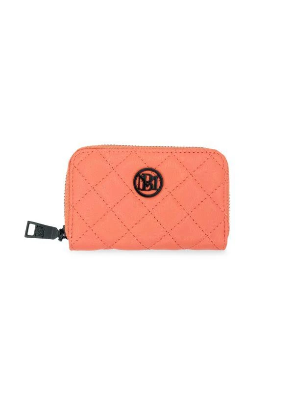 Badgley Mischka Quilted Logo Coin Purse 1