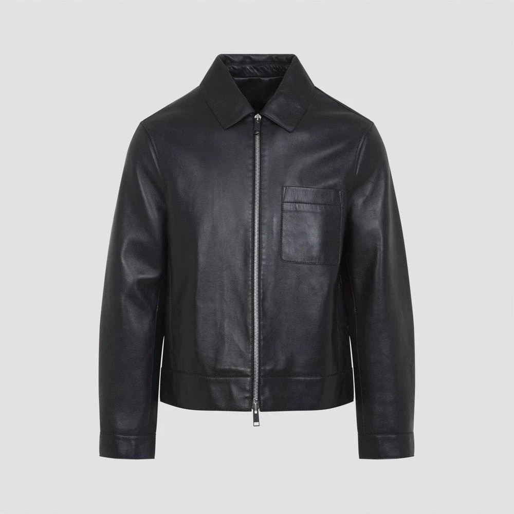 Yves Salomon Yves Salomon Zip-Up Leather Jacket