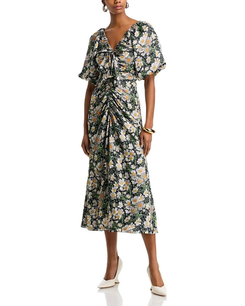 Cinq à Sept Cosmo Flowers Brenton Midi Dress 1