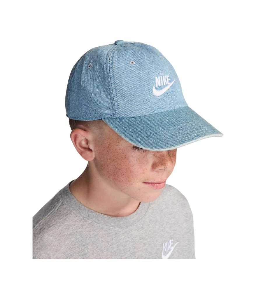 NIKE Club Unstructured Denim Cap (Little Kid/Big Kid) 2