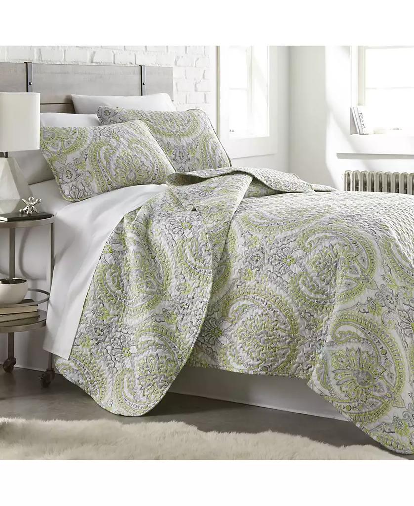 SOUTHSHORE FINE LINENS Classic Paisley 3-Pc. Quilt Set