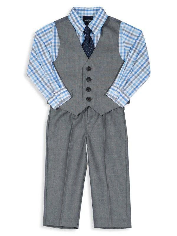 Nautica Baby Boy's Sharkskin 4-Piece Set 1